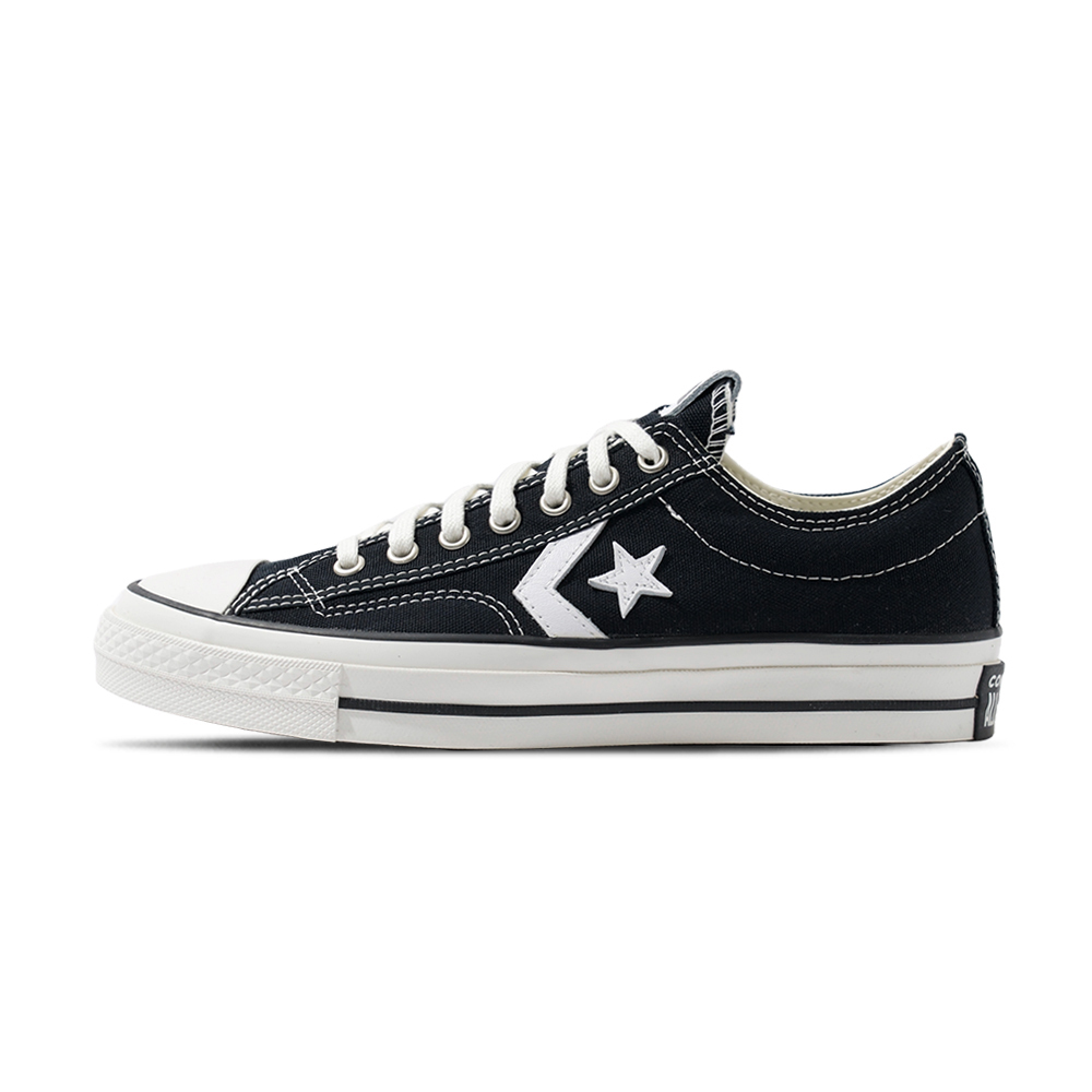 Converse STAR PLAYER 76 男女鞋 黑色 復古 低筒 休閒鞋 A01607C