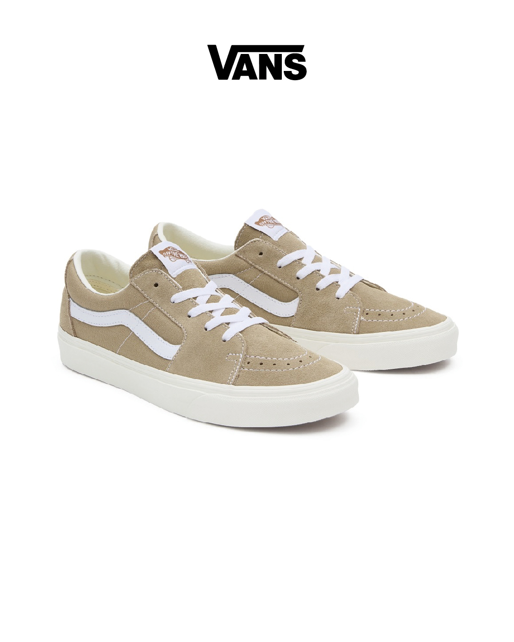 VANS 滑板鞋 低筒 男女 奶茶卡其 SK8-Low VN000BVX4MG