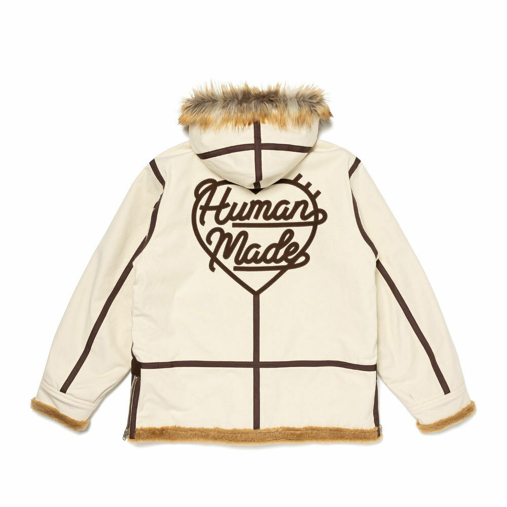 HUMAN MADE MILITARY CANVAS COAT - HM26JK029 SIZE XL