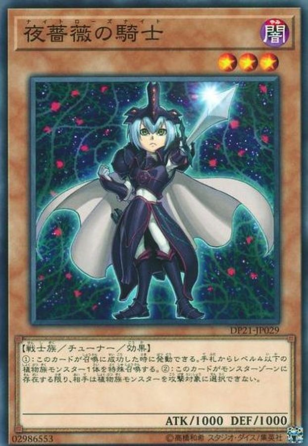 DP21-JP029 夜薔薇の騎士