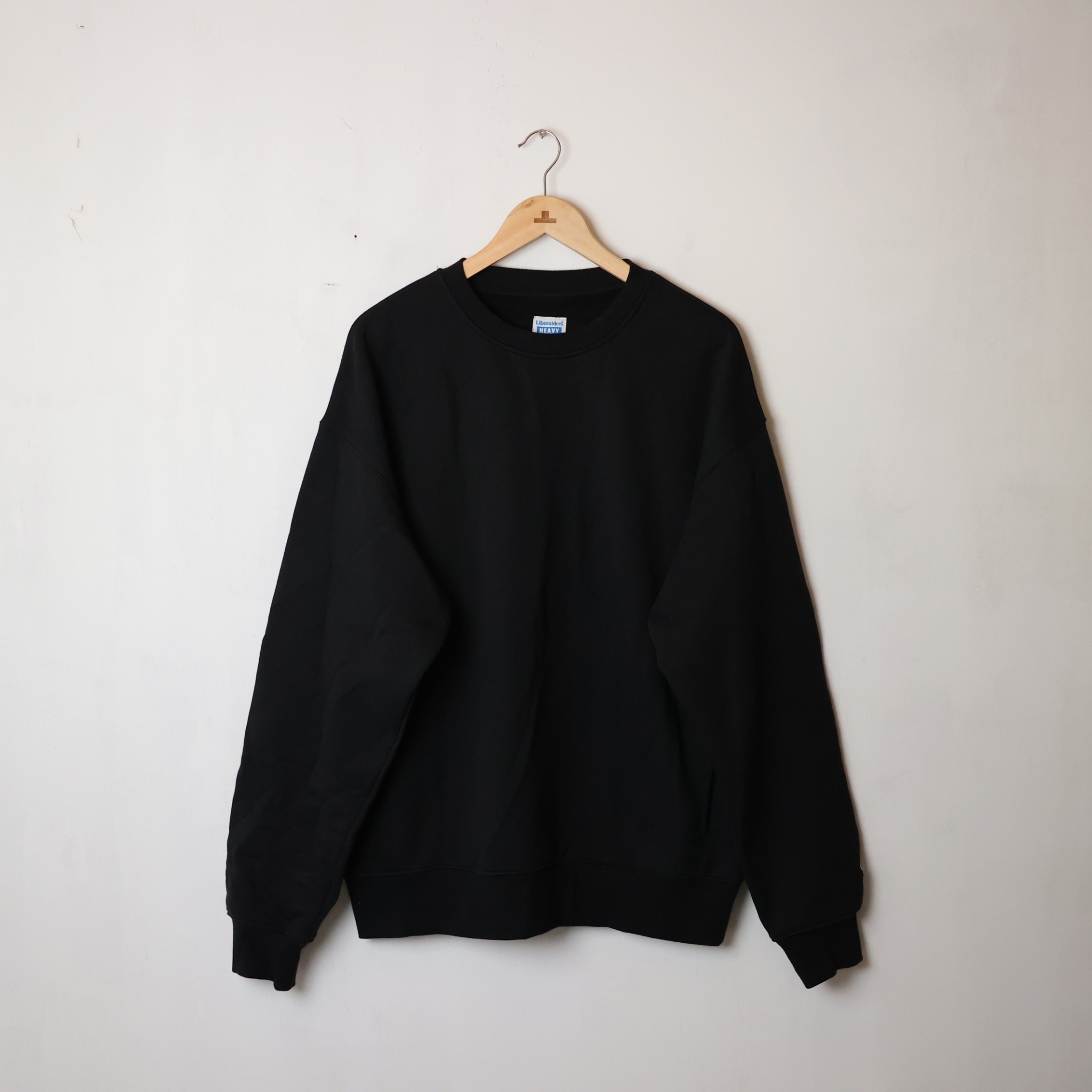 LIBERAIDERS 23F/W HEAVY WEIGHT FLEECE CREWNECK SIZE L