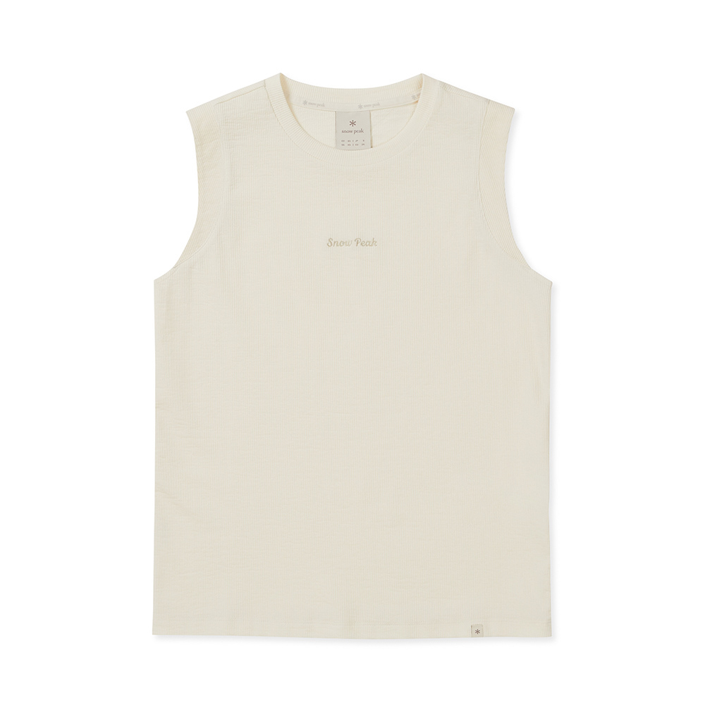 【代購】Snow Peak 雪諾必克 女 Ribbed Sleeveless無袖 背心 S25MWFST39