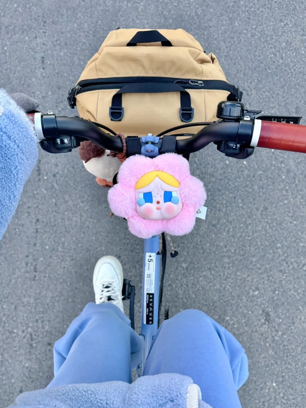 CRYBABY 哭娃 搪膠臉 耳機零錢包