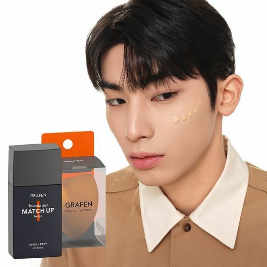 GRAFEN Match Up Foundation 40ml [Olive Young with Puff Planning Set]