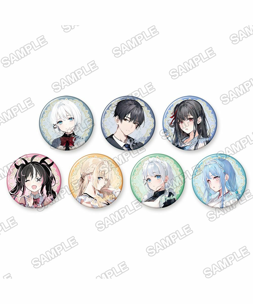 預購-『偵探已經，死了。』 集換式徽章（全7款式）PACK盲盒販售 隨機出貨【日本進口精品】