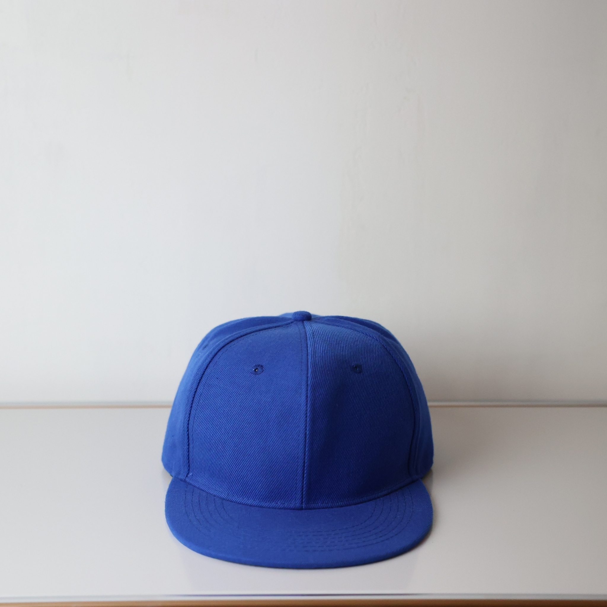 NO BRAND BLUE SNAPBACK