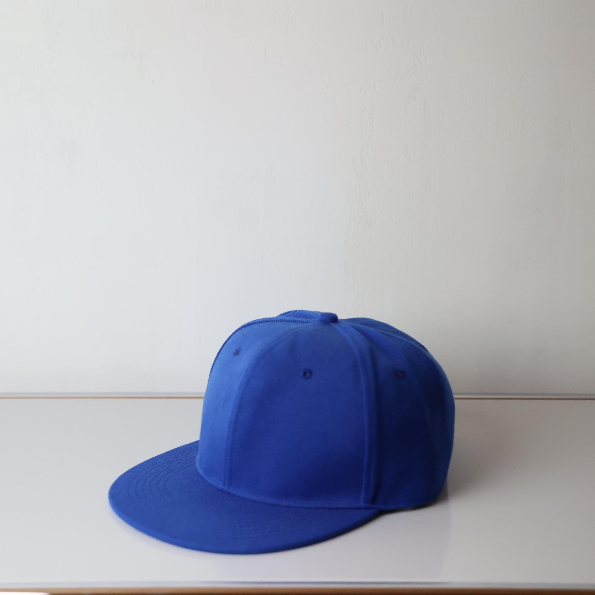 NO BRAND BLUE SNAPBACK