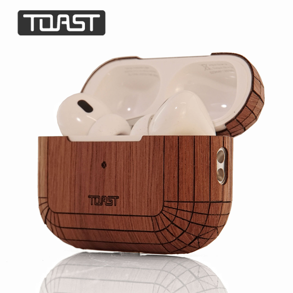 TOAST｜胡桃木實木包膜 AirPods 系列