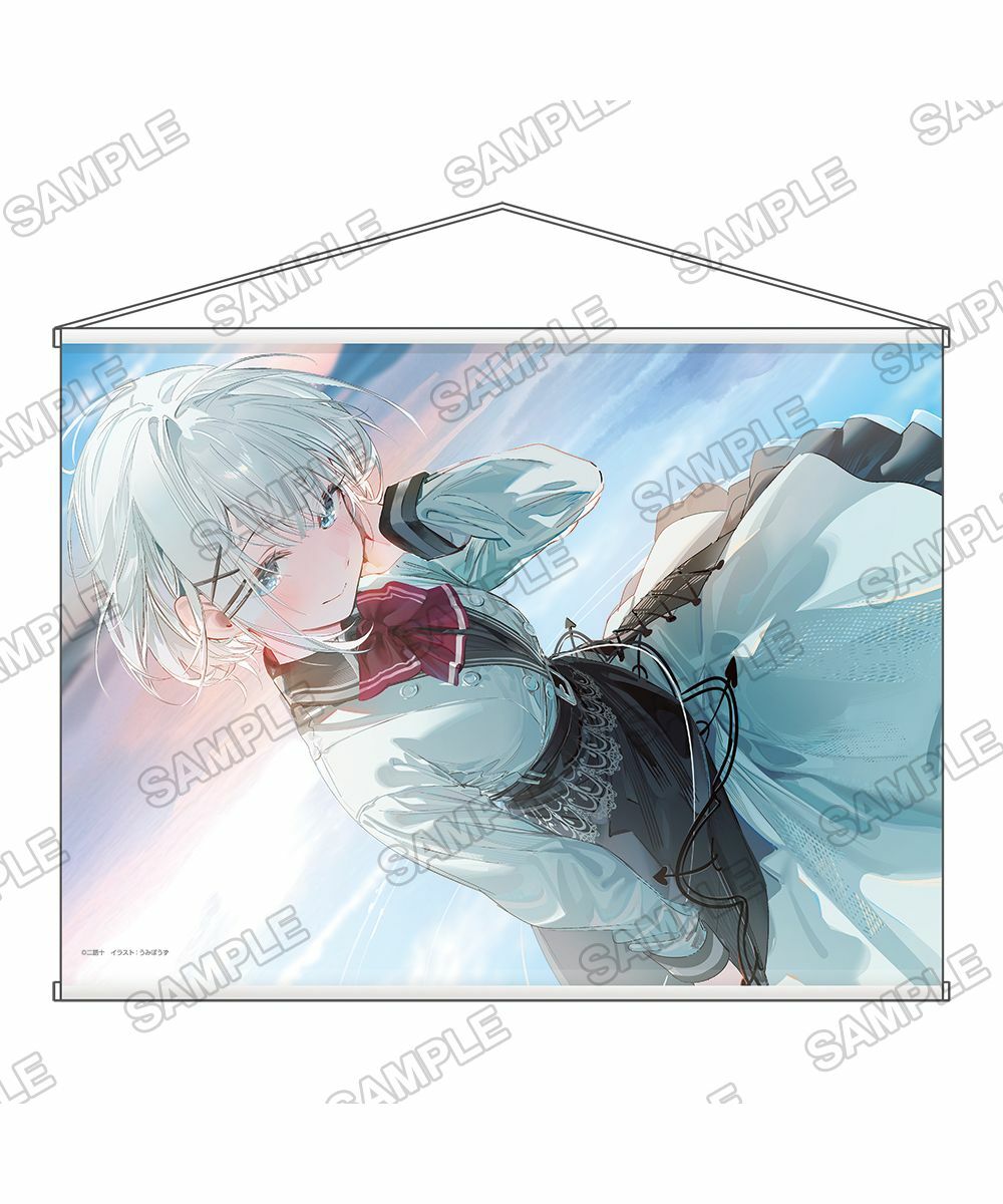 預購-『偵探已經，死了。』 加厚絨布B2掛軸【日本進口精品】