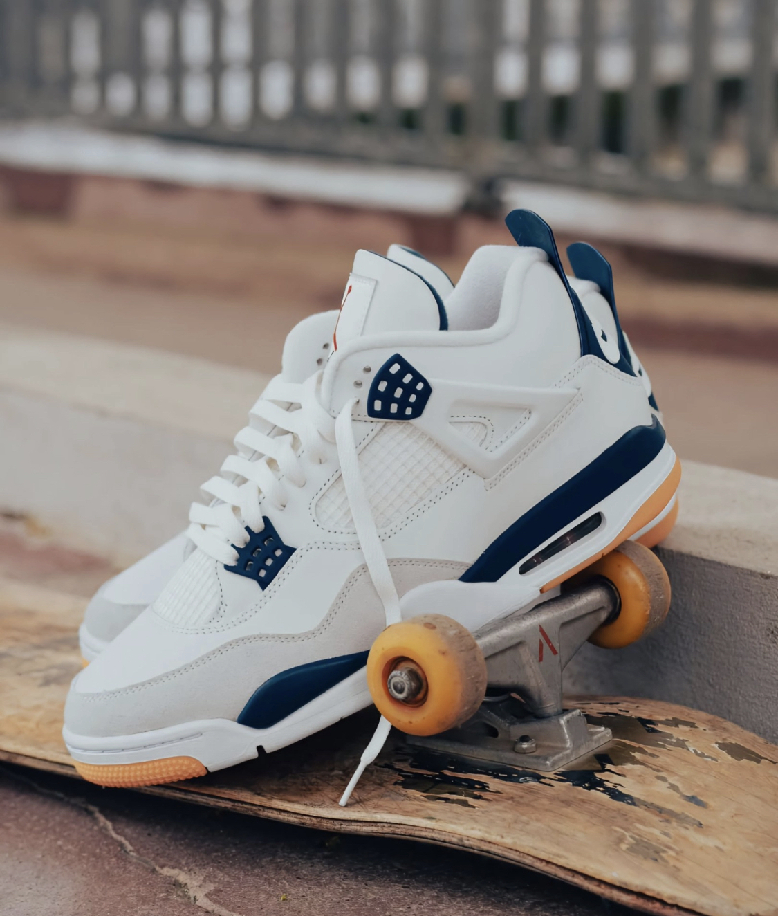 【APAIR】預購 Nike SB x Air Jordan 4 "Navy" 海軍藍 白藍 男鞋 DR5415-100