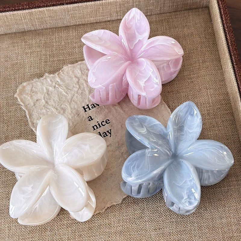 [2 FOR RM10] Summer Ombre Mint Mambo Plumeria Hair Claw