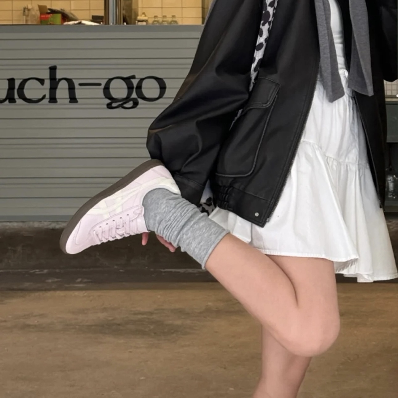 ONITSUKA TIGER TOKUTEN 櫻花粉嫩粉德訓鞋鬼塚虎女鞋1183C429-700