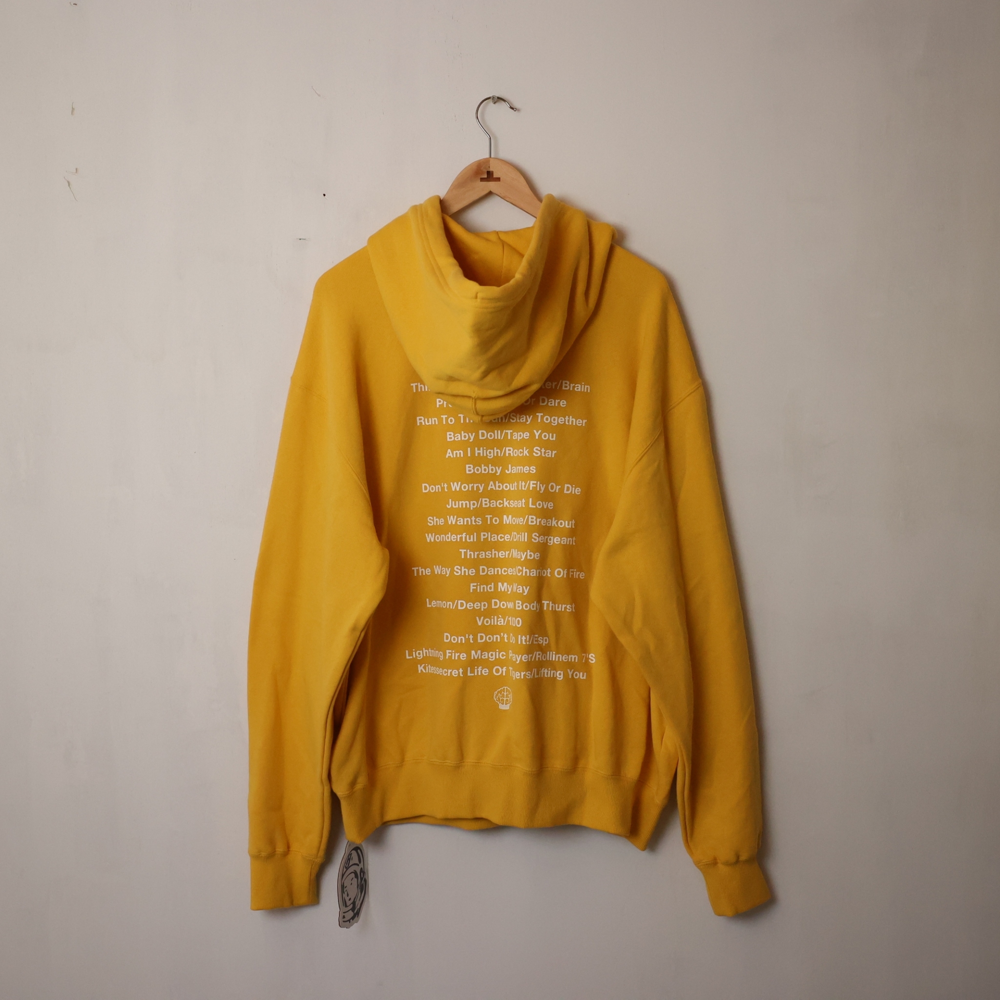 BILLIONAIRE BOYS CLUB × N.E.R.D LOGO HOODIE SIZE L