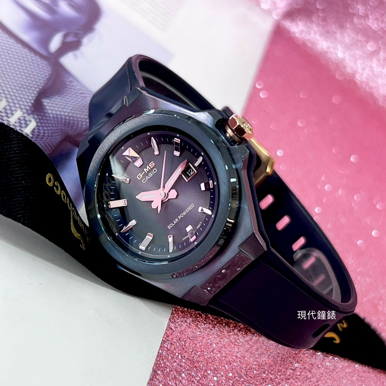 【Baby-G】BABY-G 優雅特質太陽能腕錶MSG-S500G-2A2 37.1mm 現代鐘錶