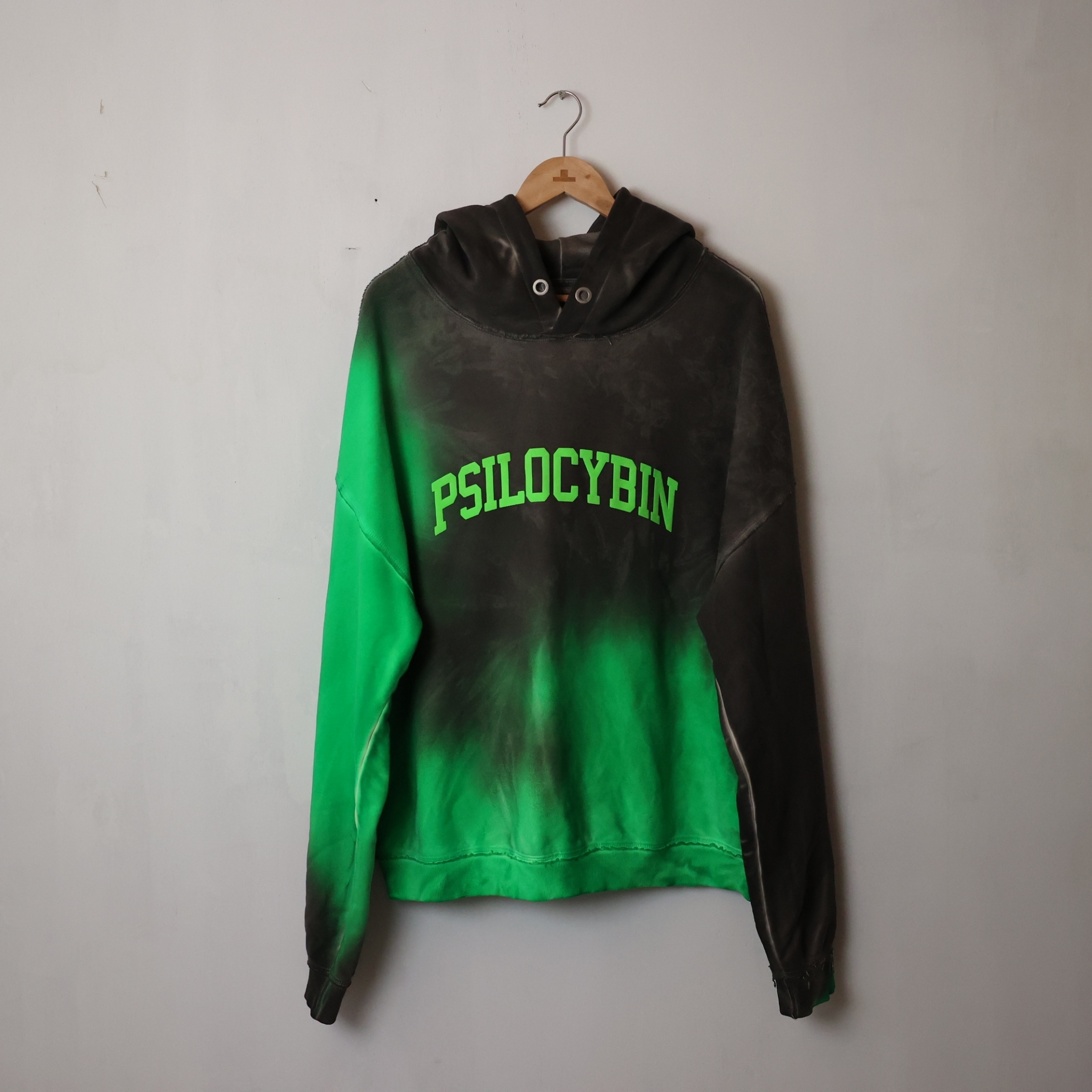 MISBHV Green Tie-Dye Psilocybin Hoodie SIZE L