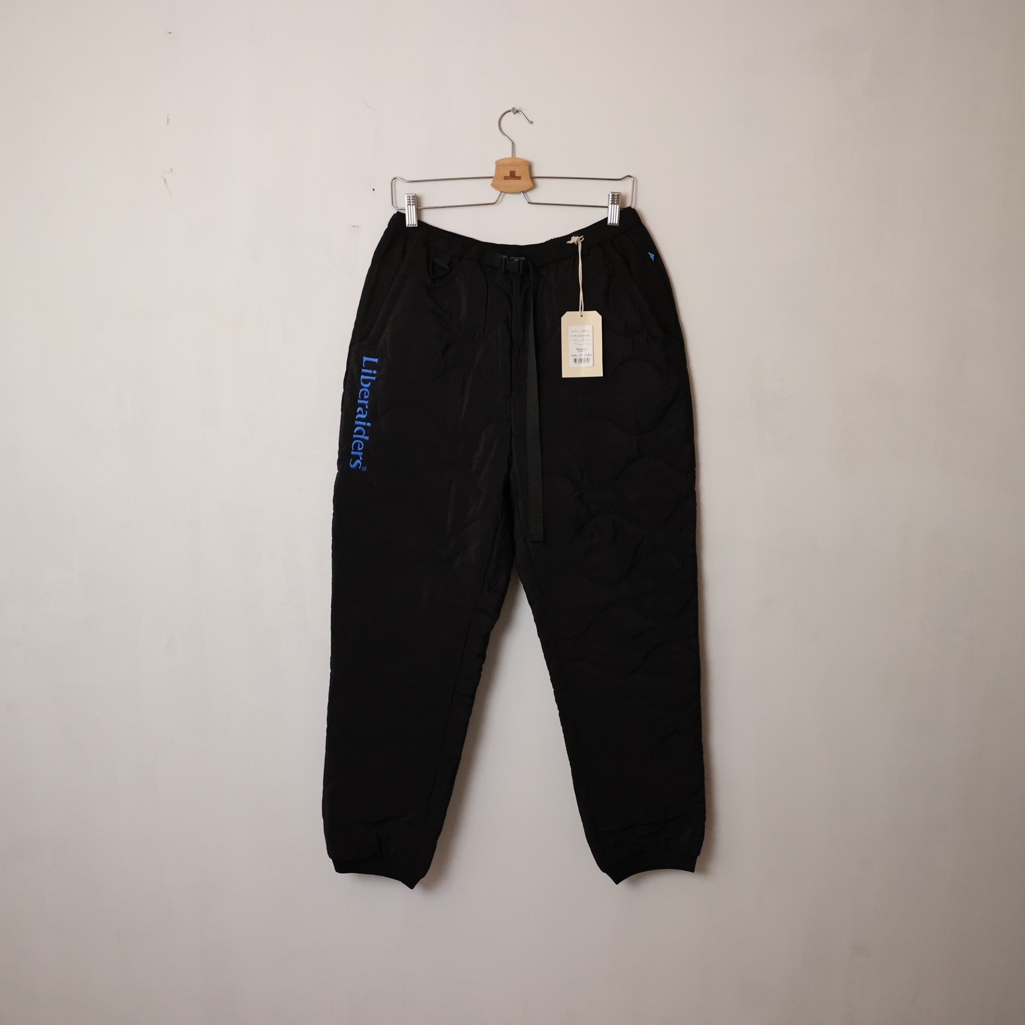 LIBERAIDERS QUILTED RIPSTOP NYLON PANTS SIZE M