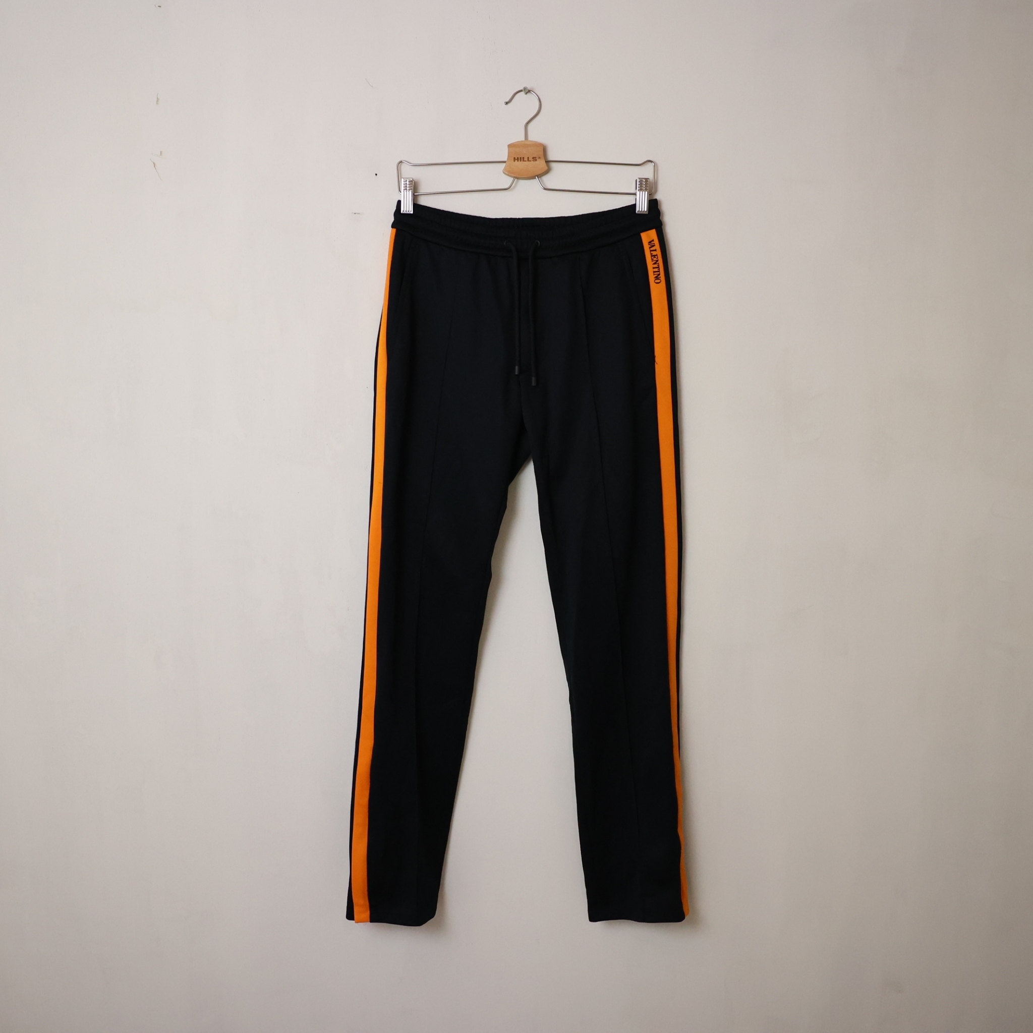 Valentino Garavani Side band cotton blend track pants SIZE 46