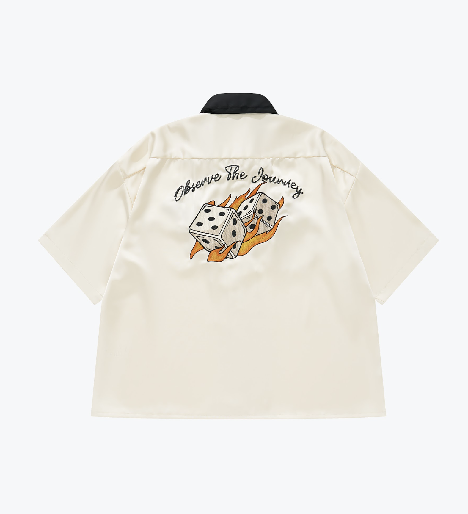 [現貨] Sense Fire Dice Bowling Shirt Cream | M25-12CM