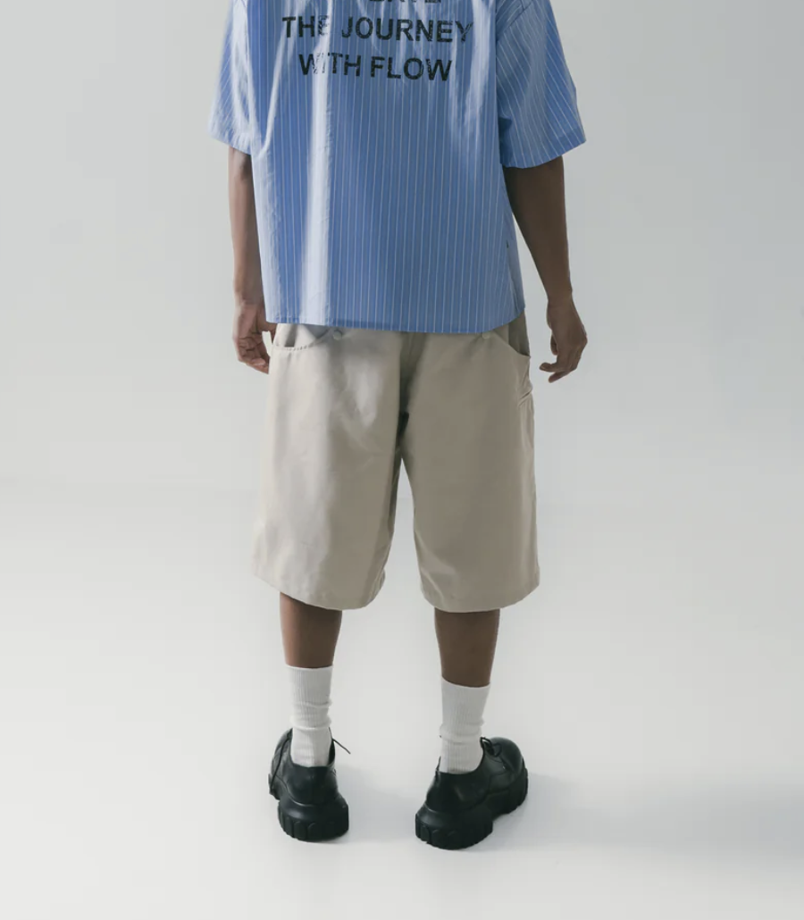 [現貨] Sense Half & Wide Cut Chino Khaki | M25-08KA