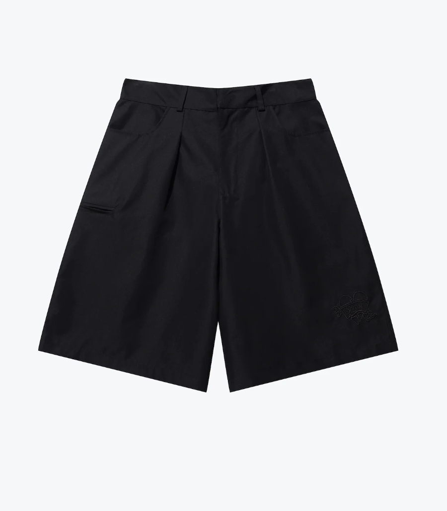 [現貨] Sense Half & Wide Cut Chino Black | M25-08BK