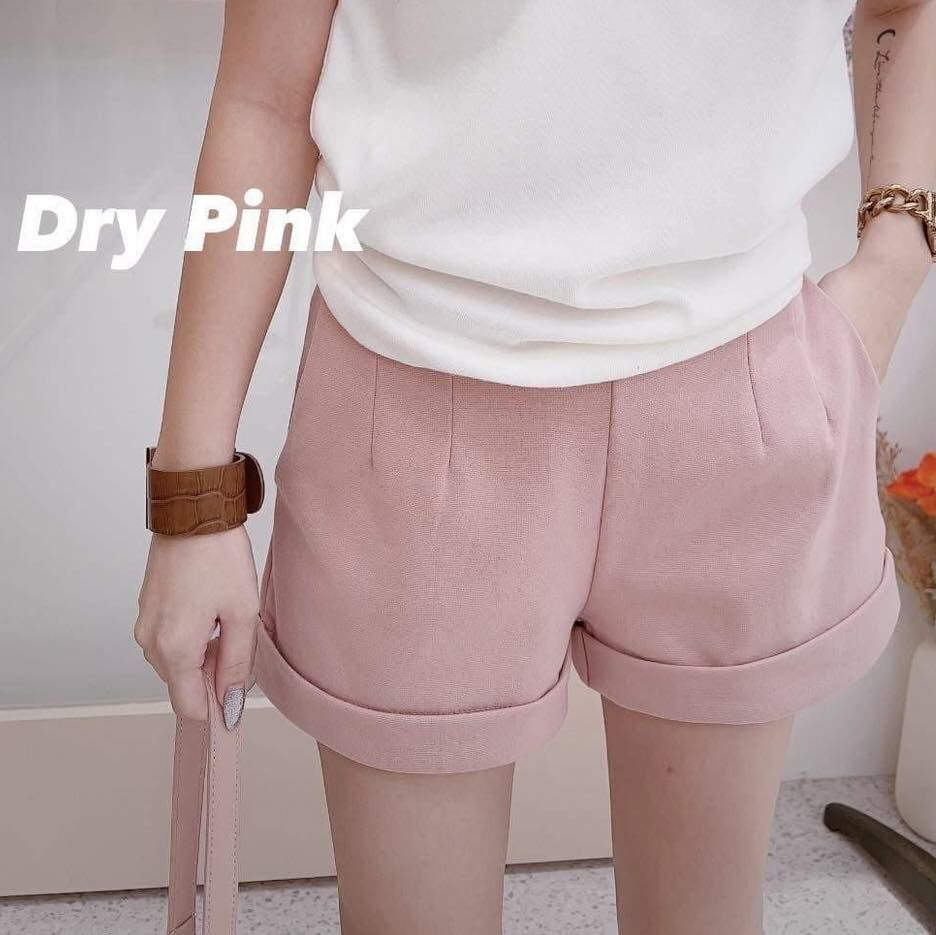 【顯瘦修身彈性腰圍短褲】（現貨）