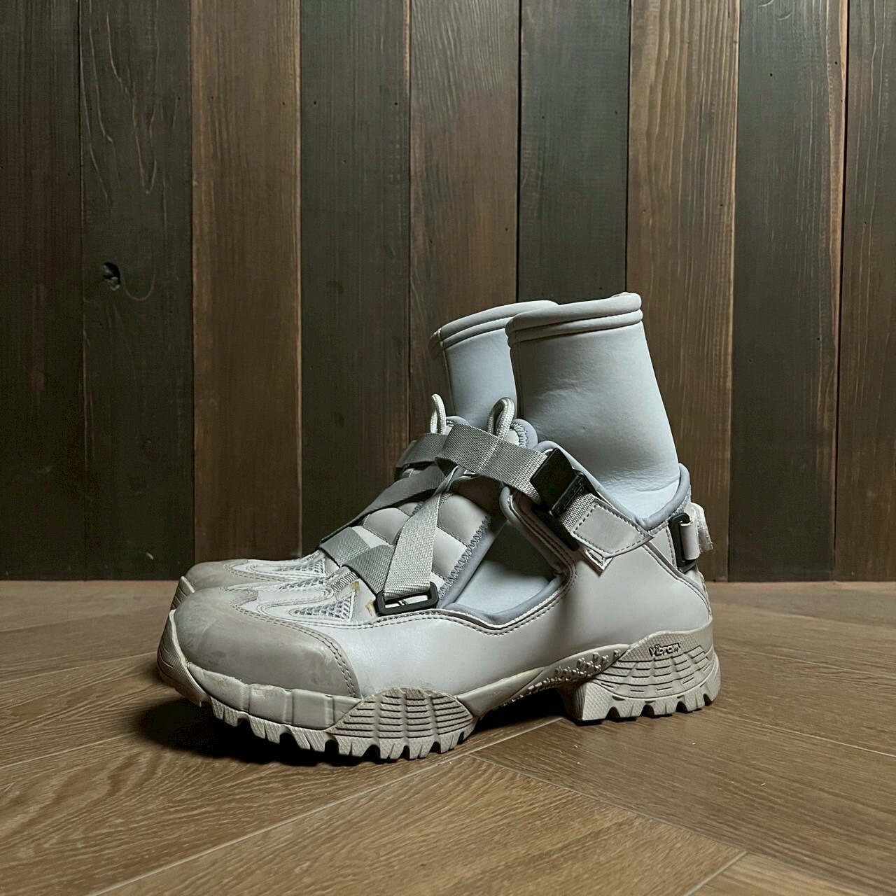 Yume Yume Cloud Walker Grey Leather SIZE 38