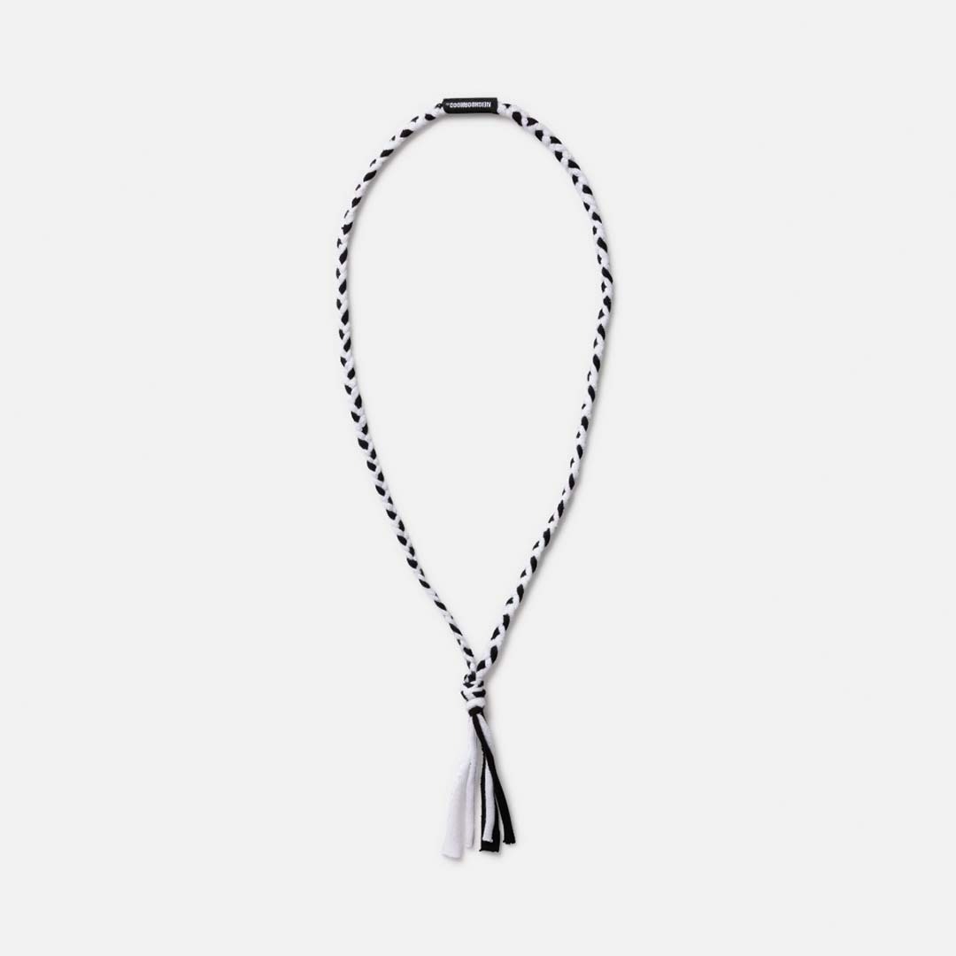 2025SS NEIGHBORHOOD CS BRAID NECKLACE NBHD 編織掛繩古繩項鍊