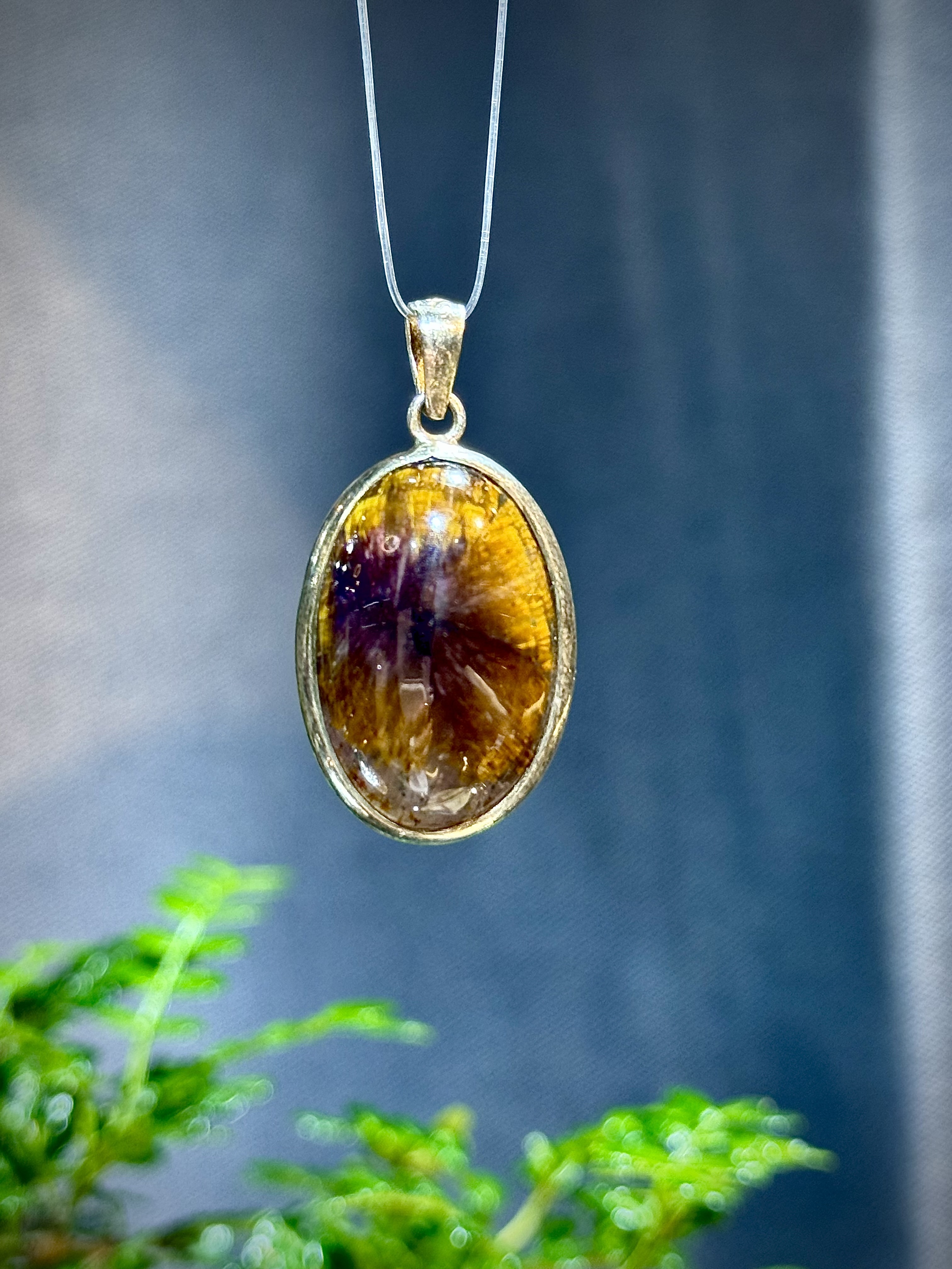 頂級紫鈦晶吊墜 6003