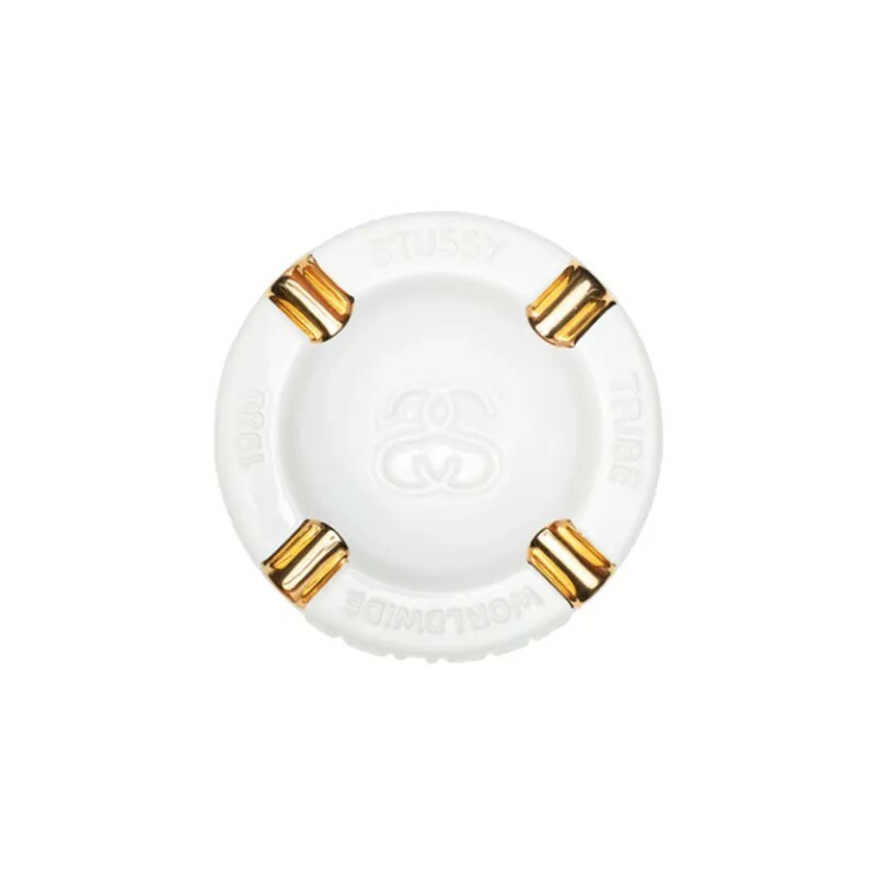 STUSSY SS-LINK CIGAR ASHTRAY 雙S 菸灰缸白色