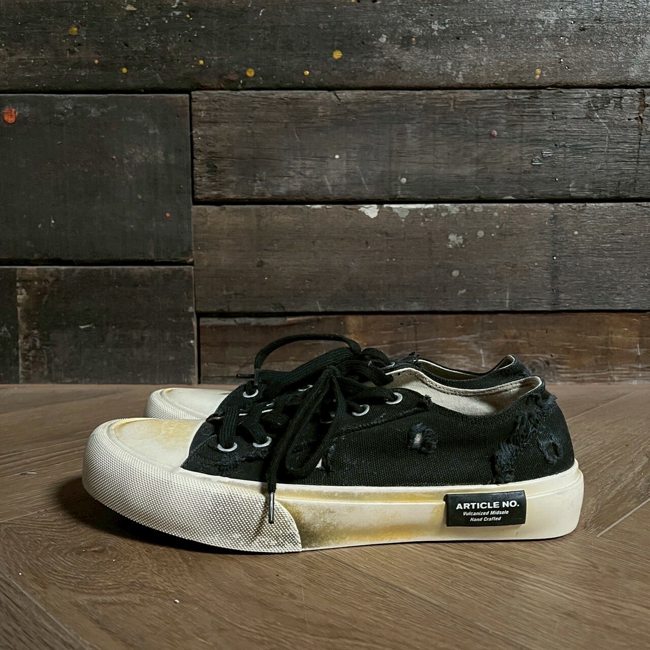 ARTICLE NO. AN1007-Ｄ-02 Dirty Vulcanized SIZE 26CM