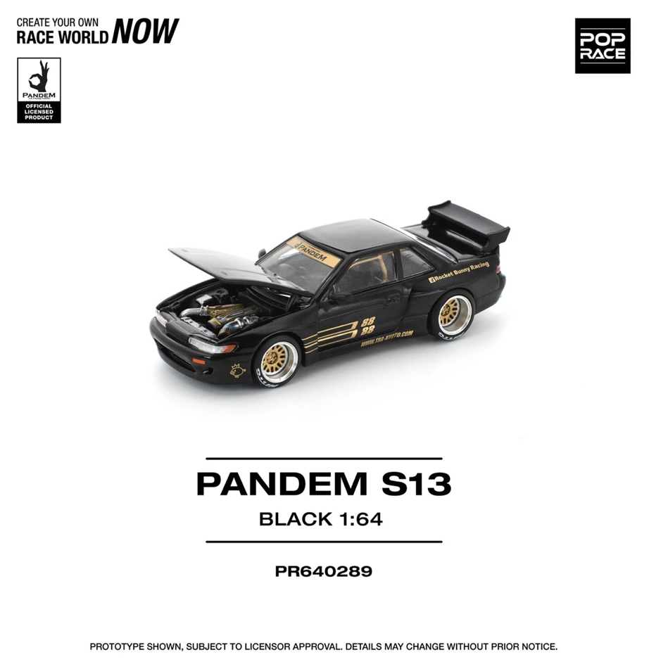【預訂】Pop Race Pandem S13 Black