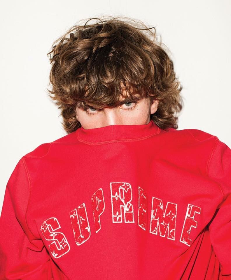 2017AW SUPREME LOUIS VUITTON CREWNECK 聯名 大學T 超限量 現貨