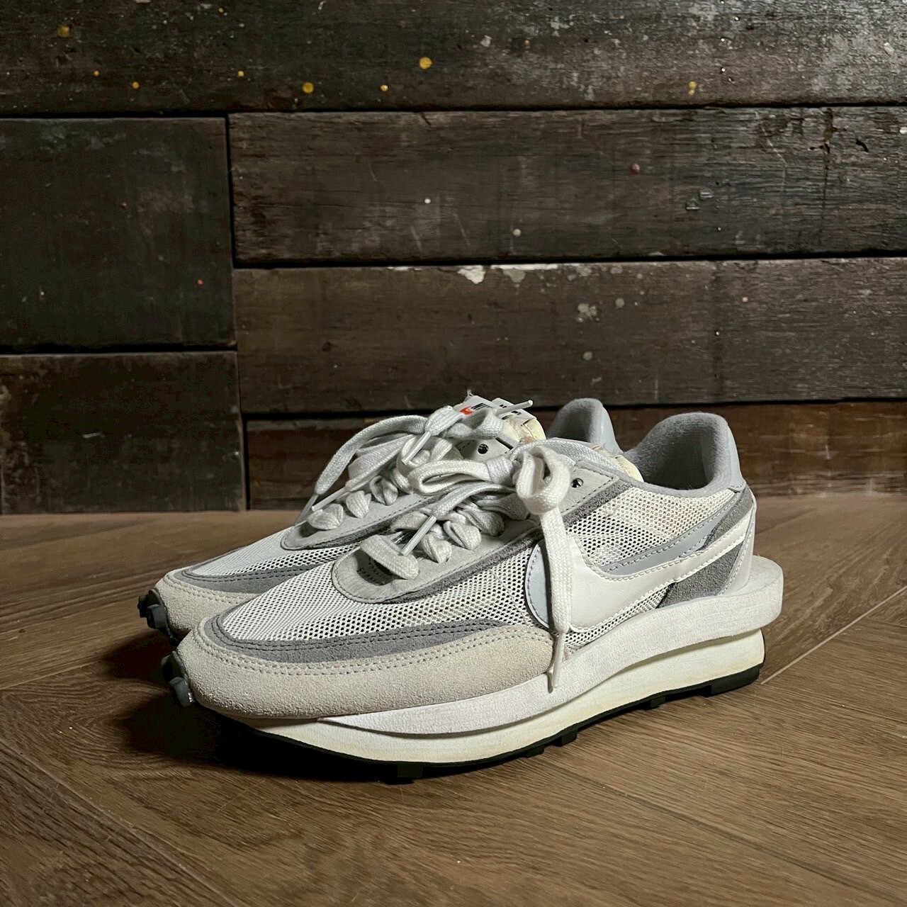 Sacai x Nike LDWaffle 'Summit White' SIZE 24.5CM