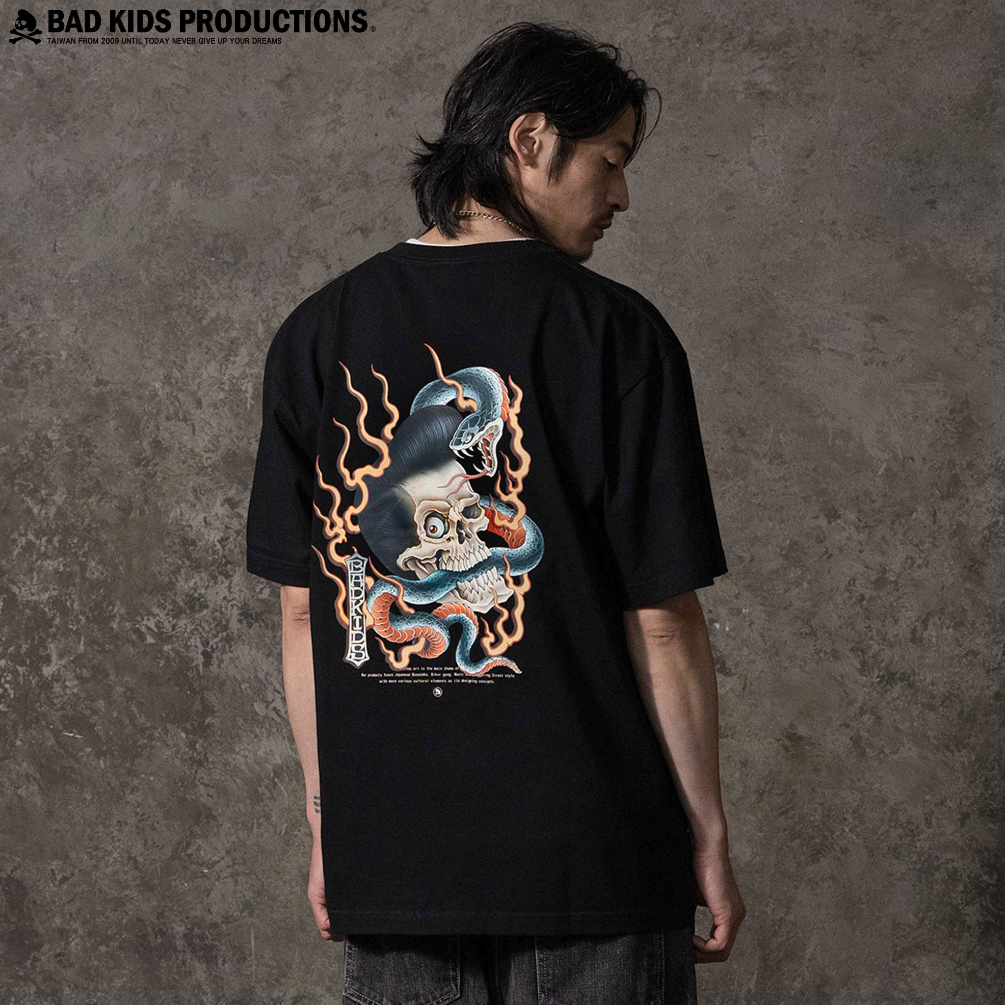 BAD KIDS 惡童 25S/S Snake & skull Tee (蛇年限定T)