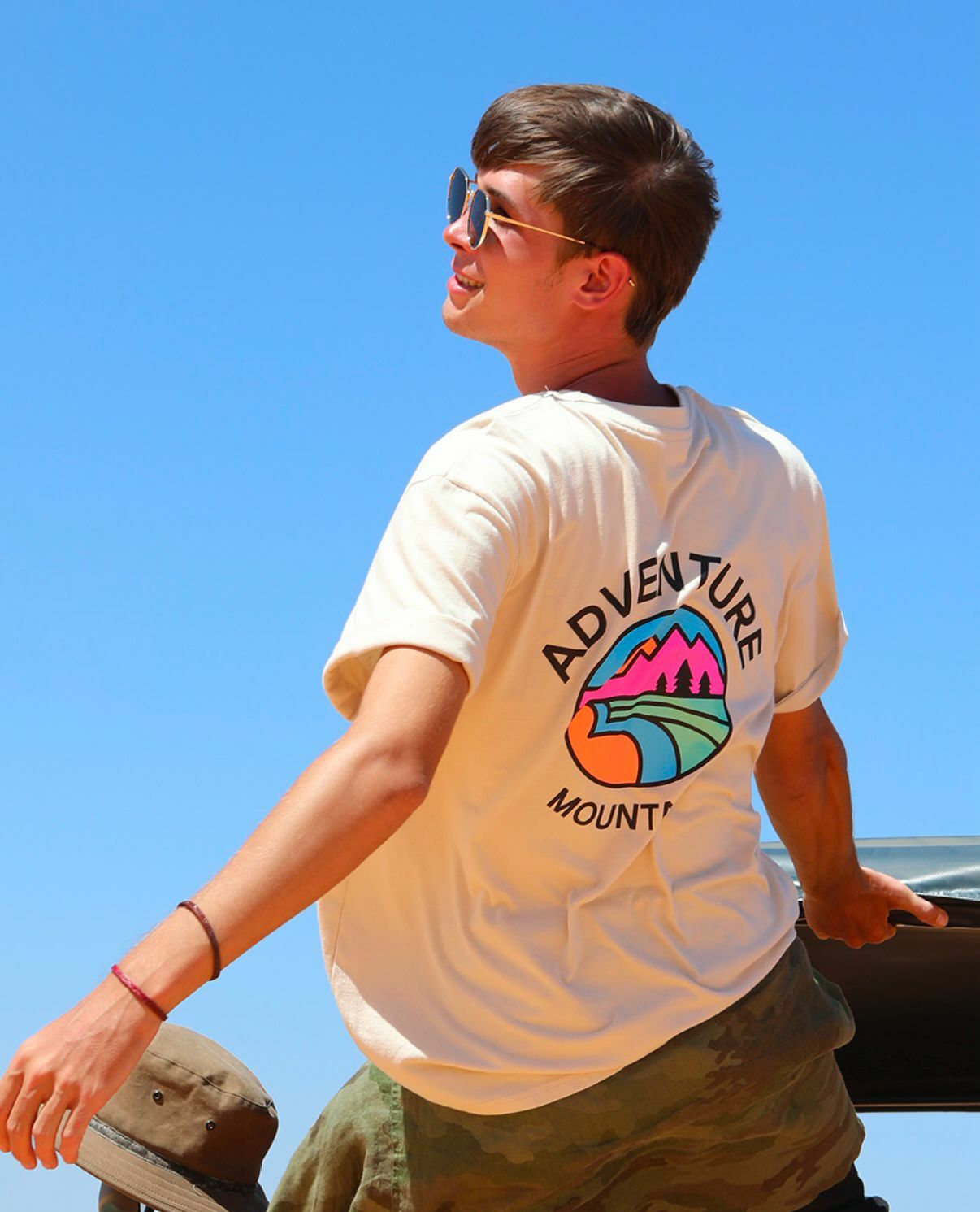 韓牌 Fluke Circle Mountain T-Shirt [fst142]