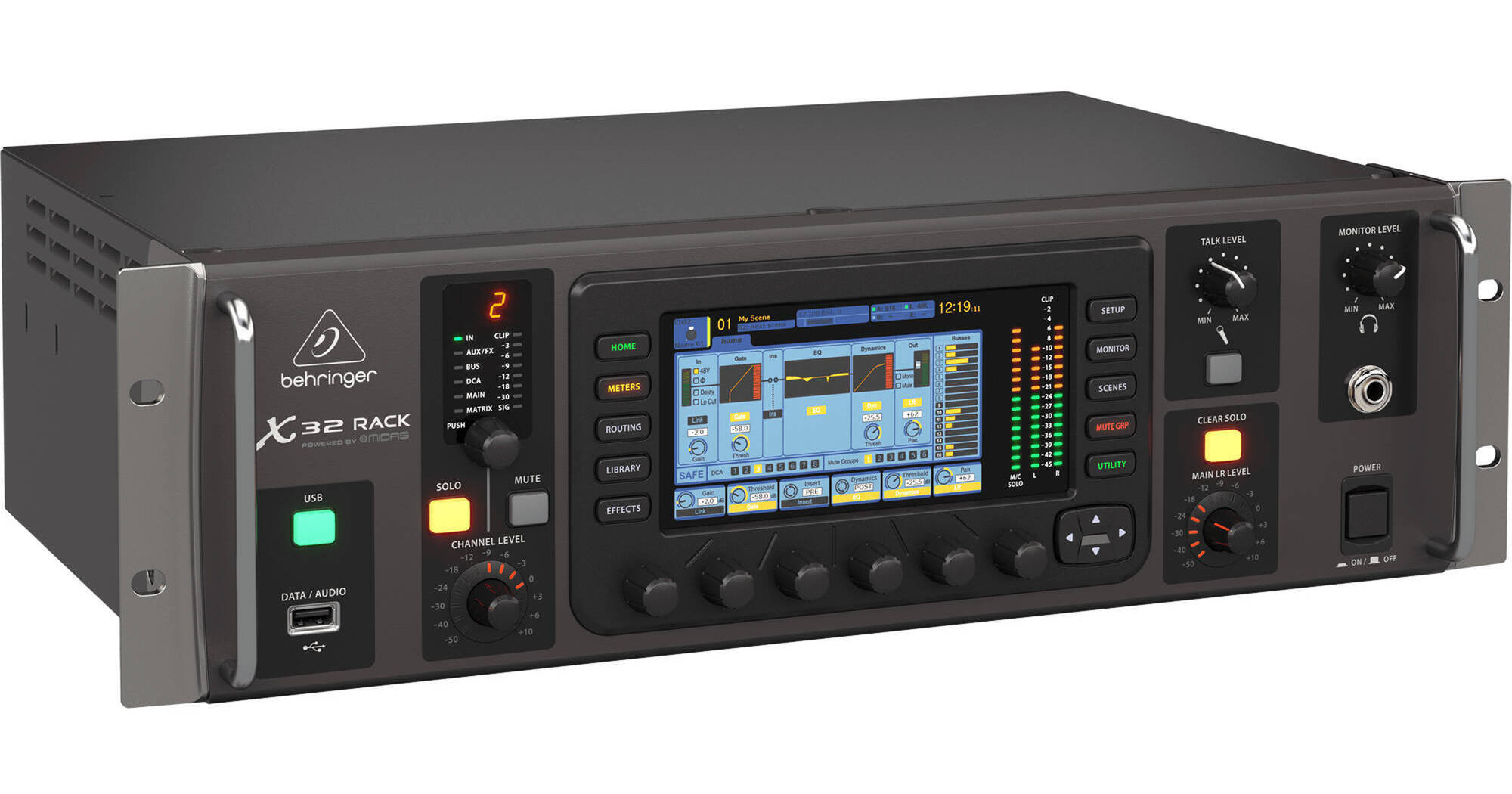 Behringer X32 Rack 混音器 - 32軌機櫃型數位混音機 / 租借方案