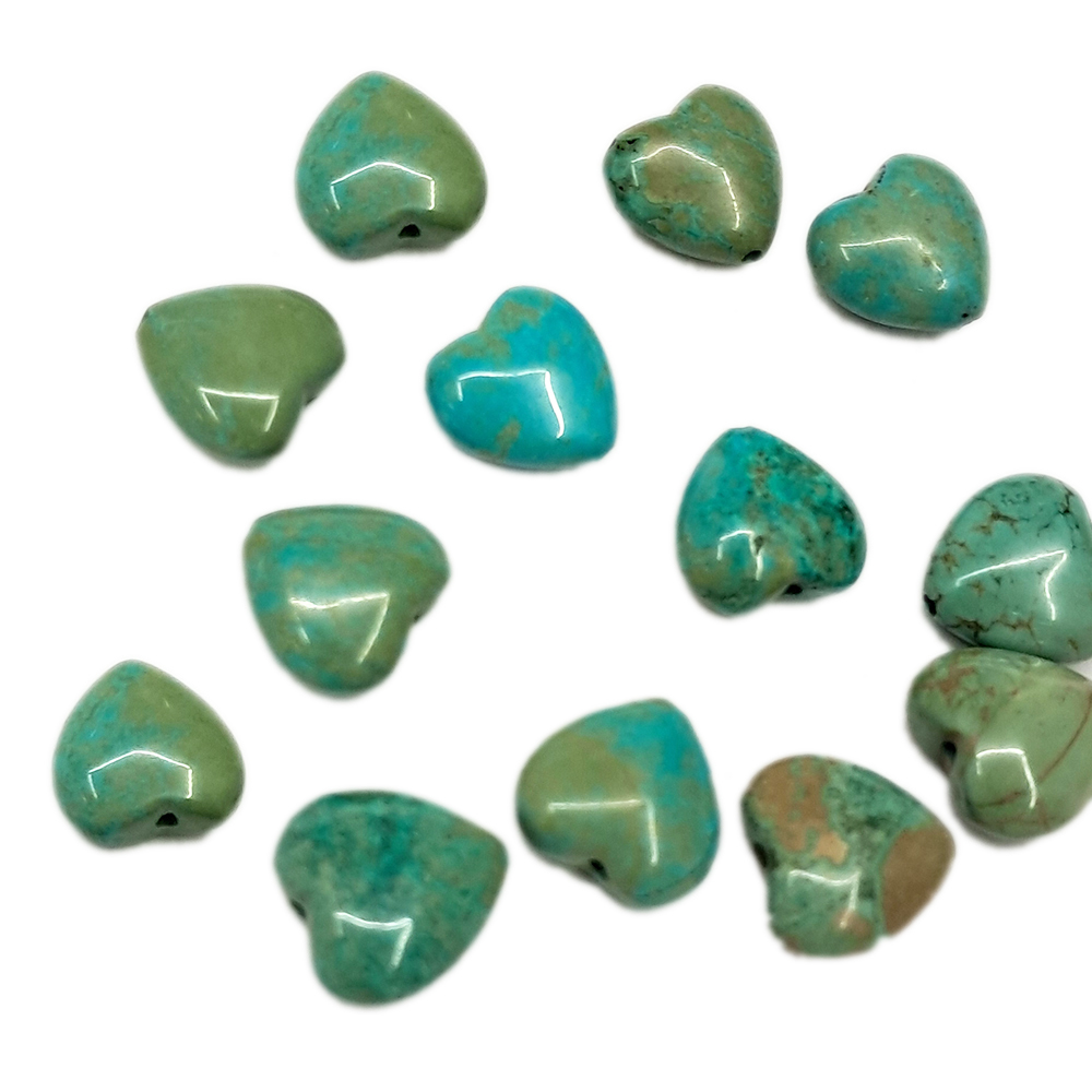 愛心{綠松石}配件 1個【十方】154619