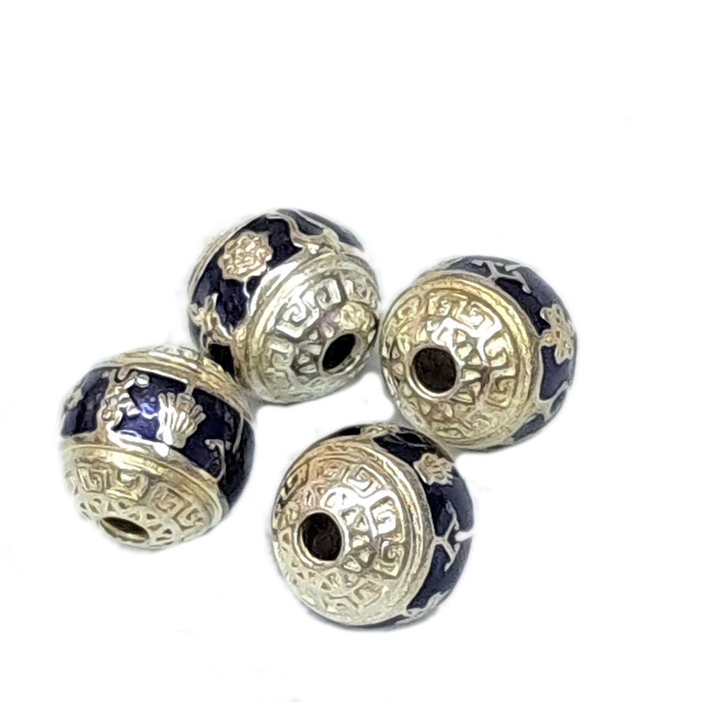 八吉祥{琺瑯}圓珠 配件1個【十方】154620