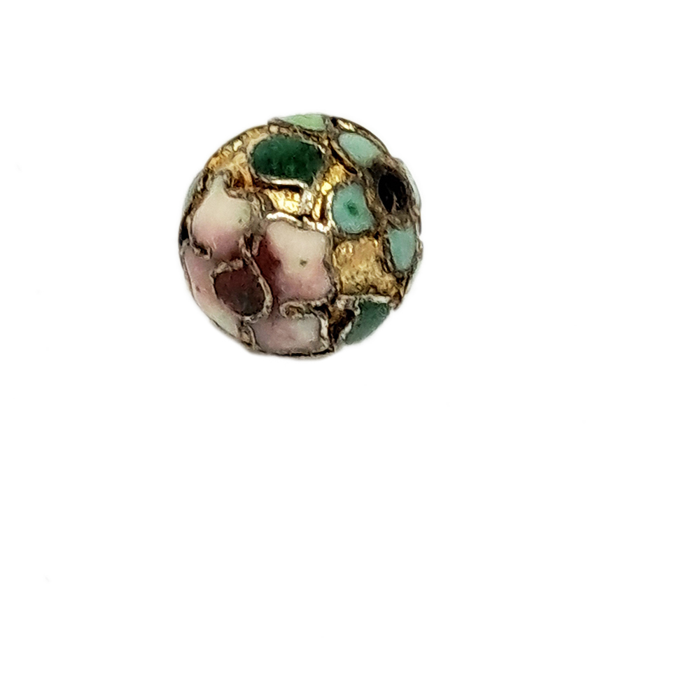 花球珠{琺瑯}圓珠 配件1個【十方】154625