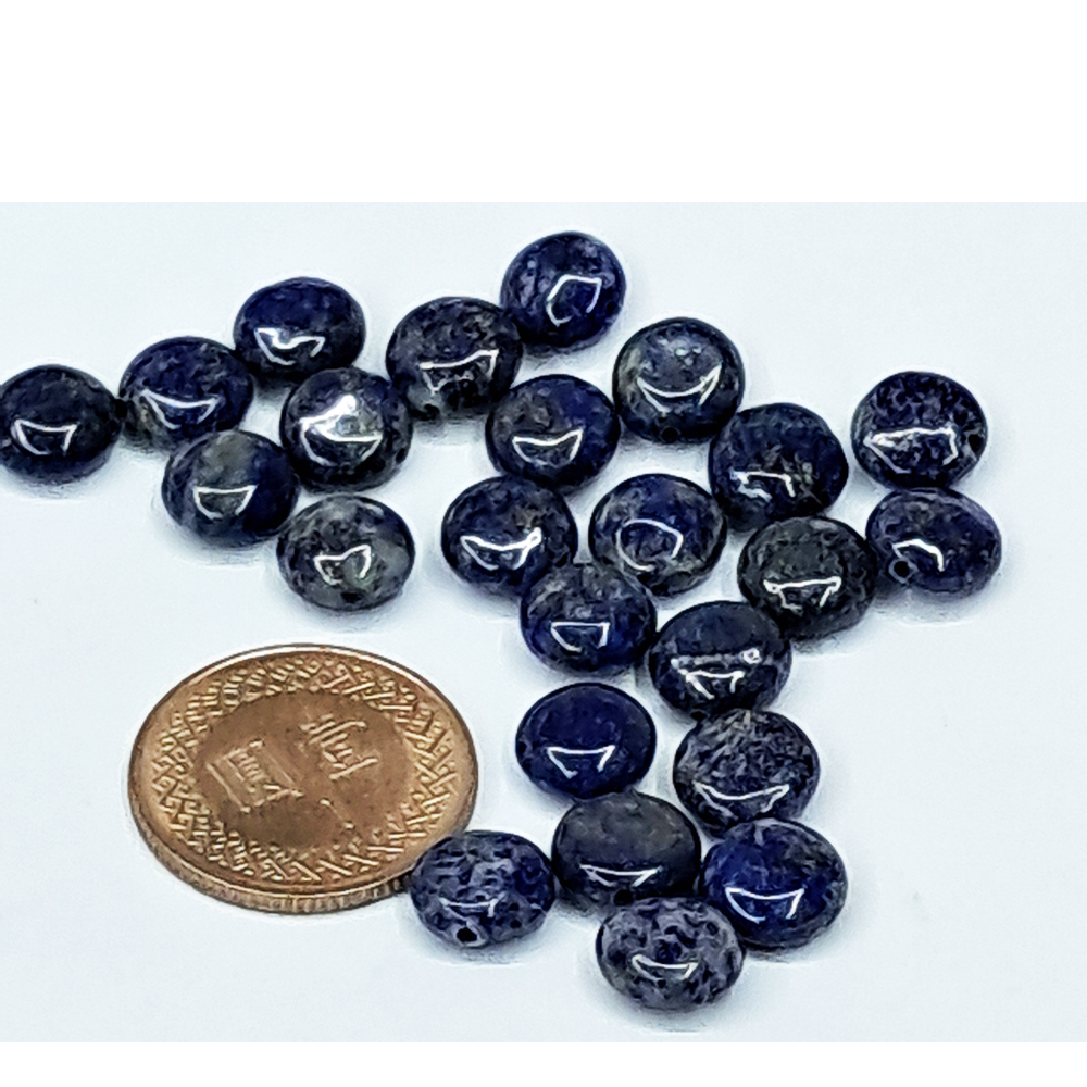 圓片{青金石}配件2個【十方】154629