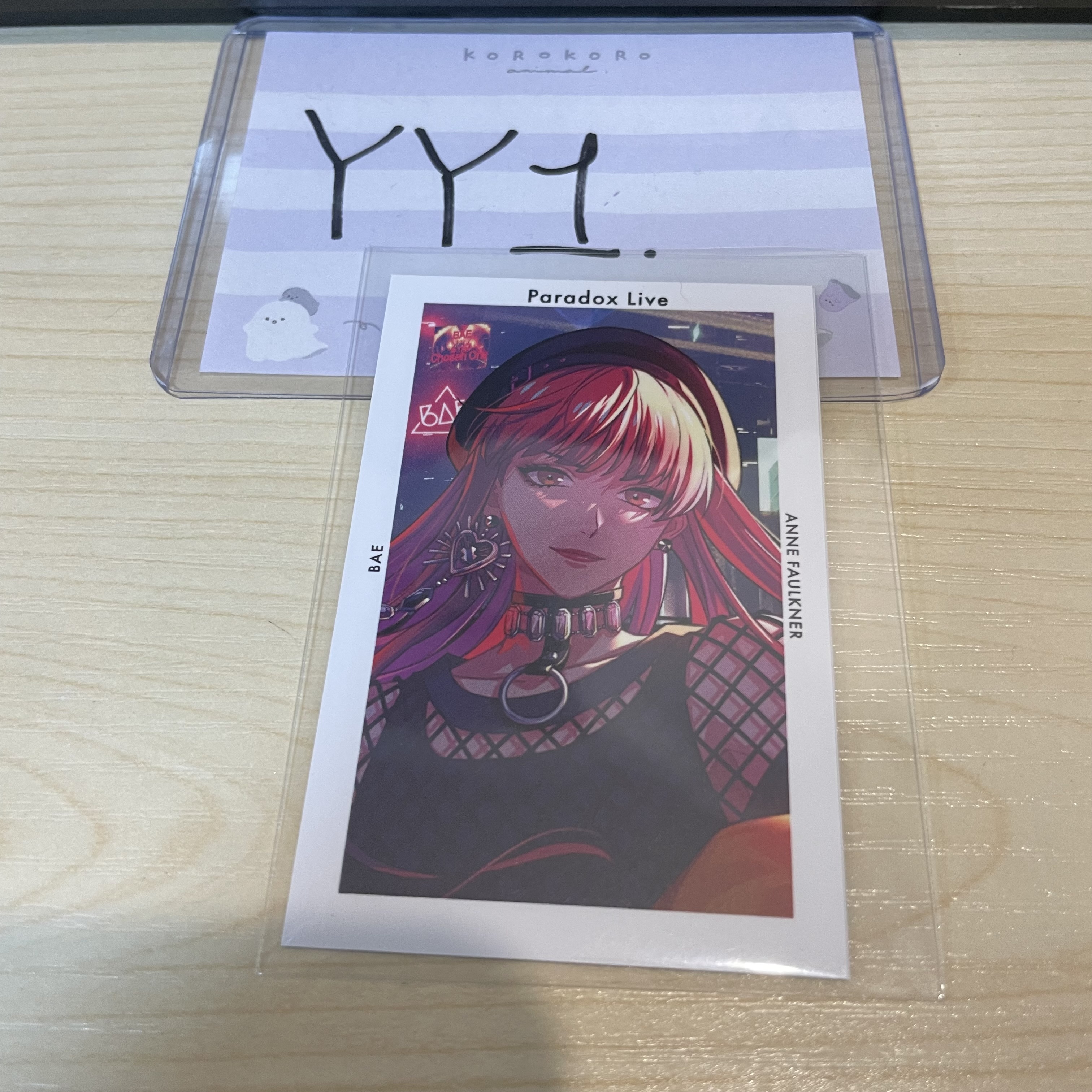 Paradox Live ANNE 小卡 #YY1