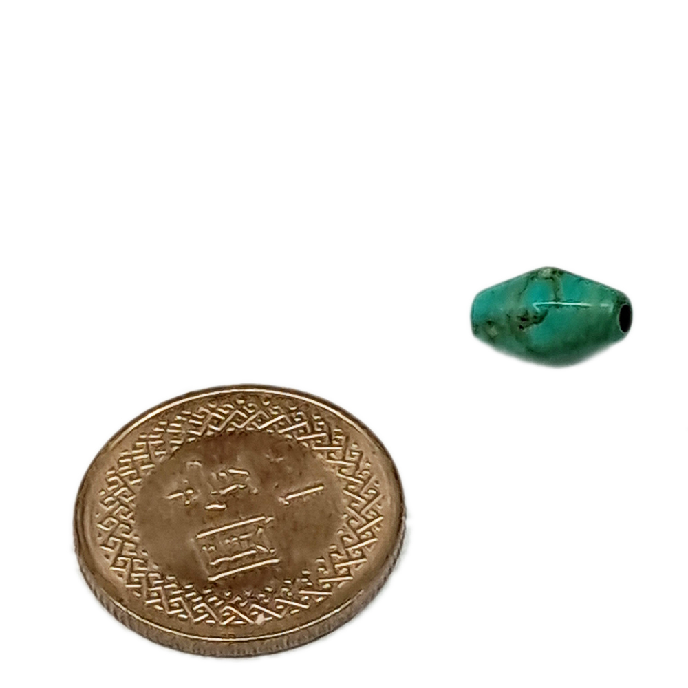 菱形珠{綠松石}配件 1個【十方】154639