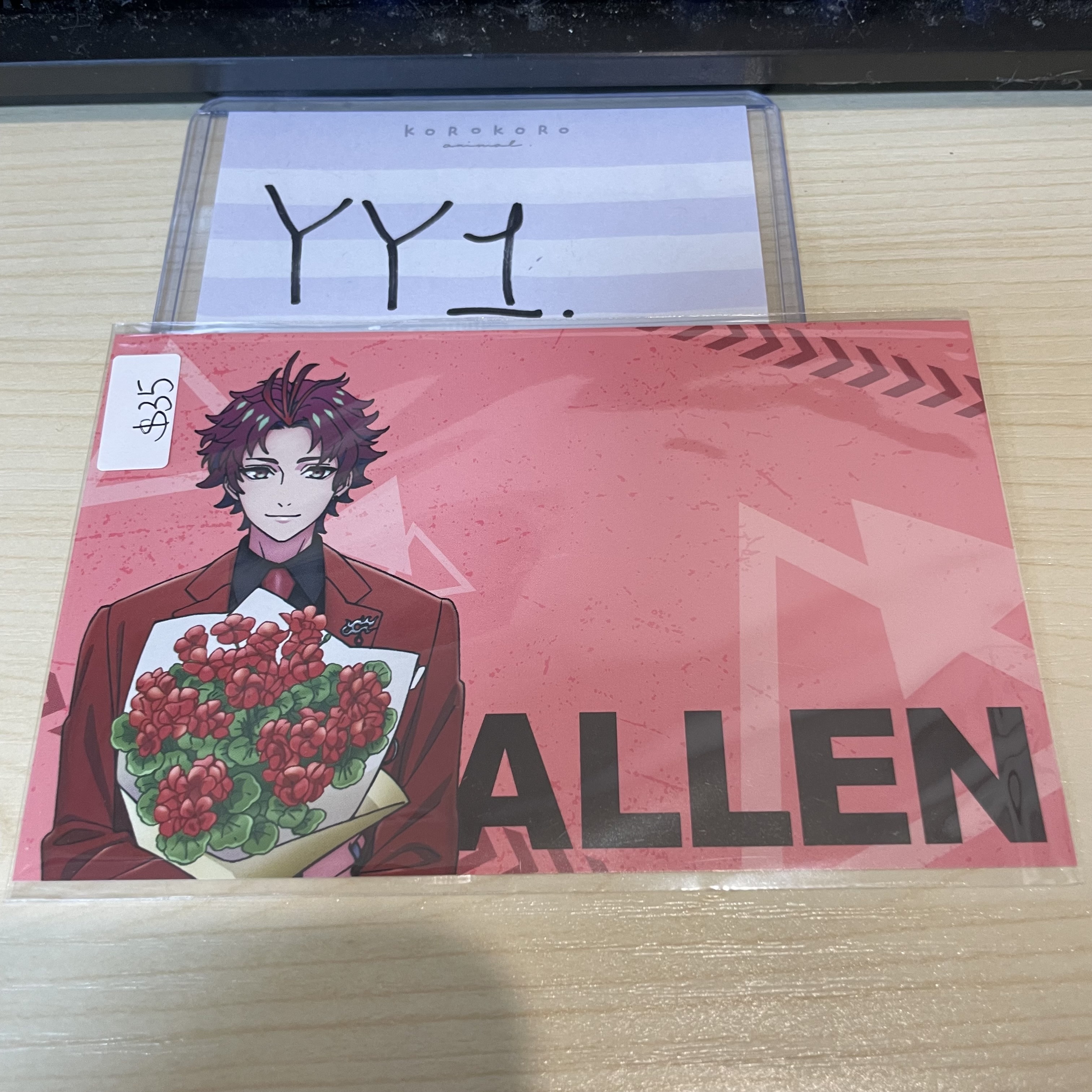 Paradox Live ALLEN 明信片 #YY1