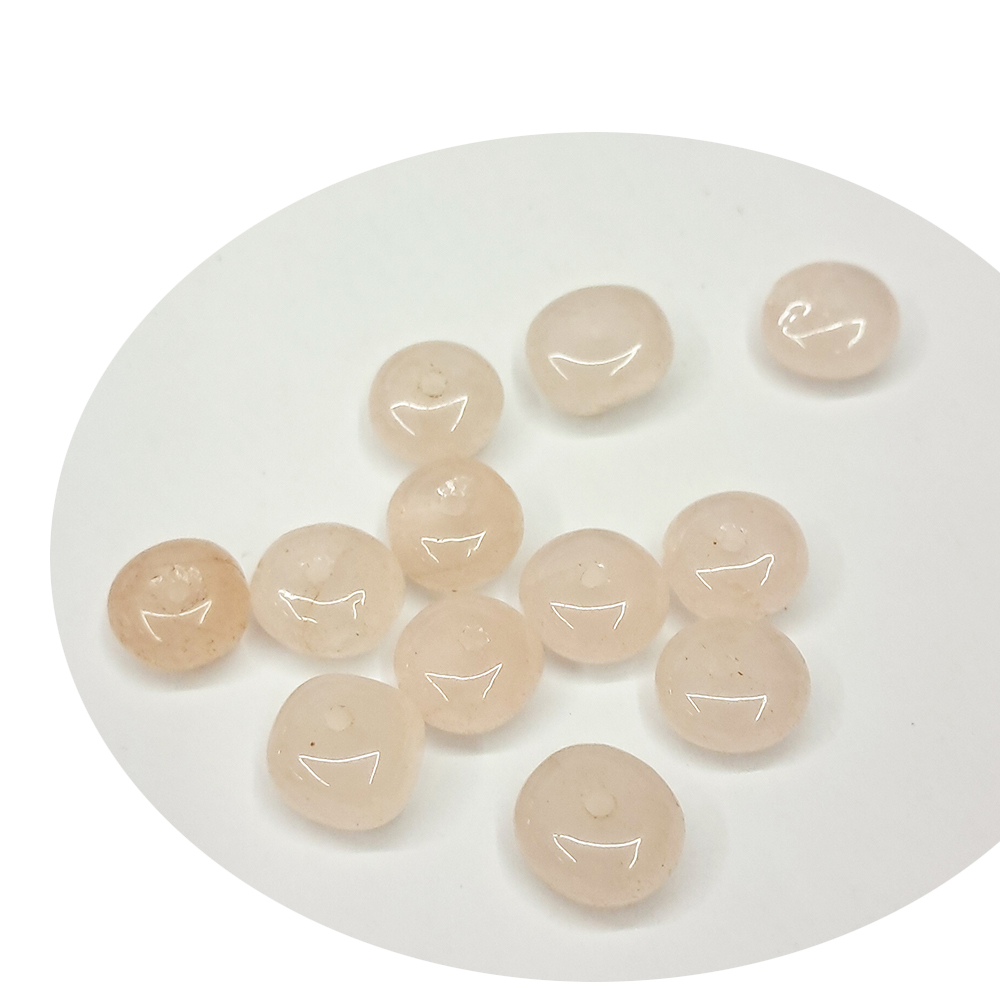 盤珠{粉晶} 配件2個【十方】154647