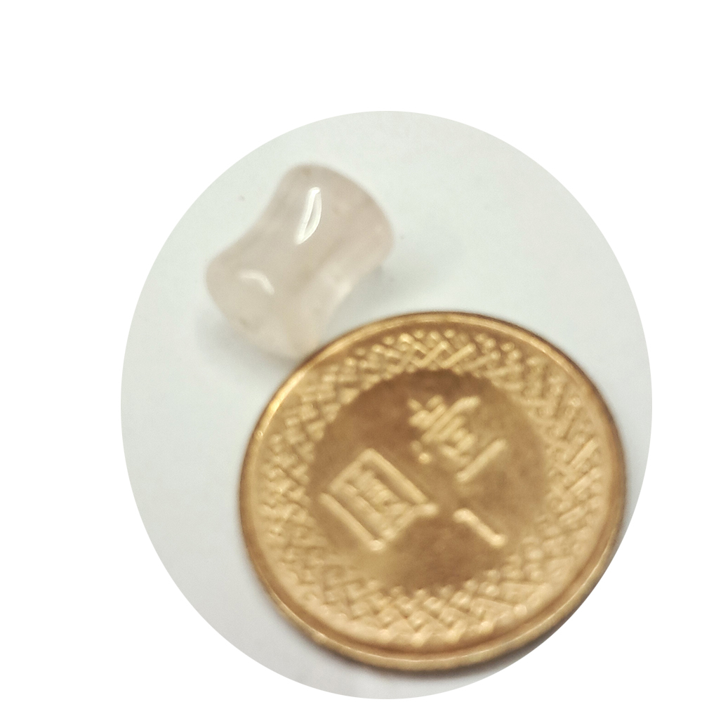 圓柱珠{粉晶} 配件1個【十方】154648