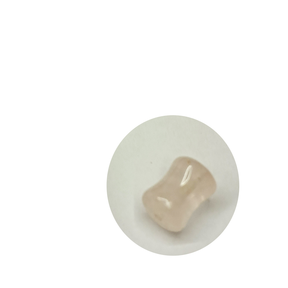 圓柱珠{粉晶} 配件1個【十方】154648