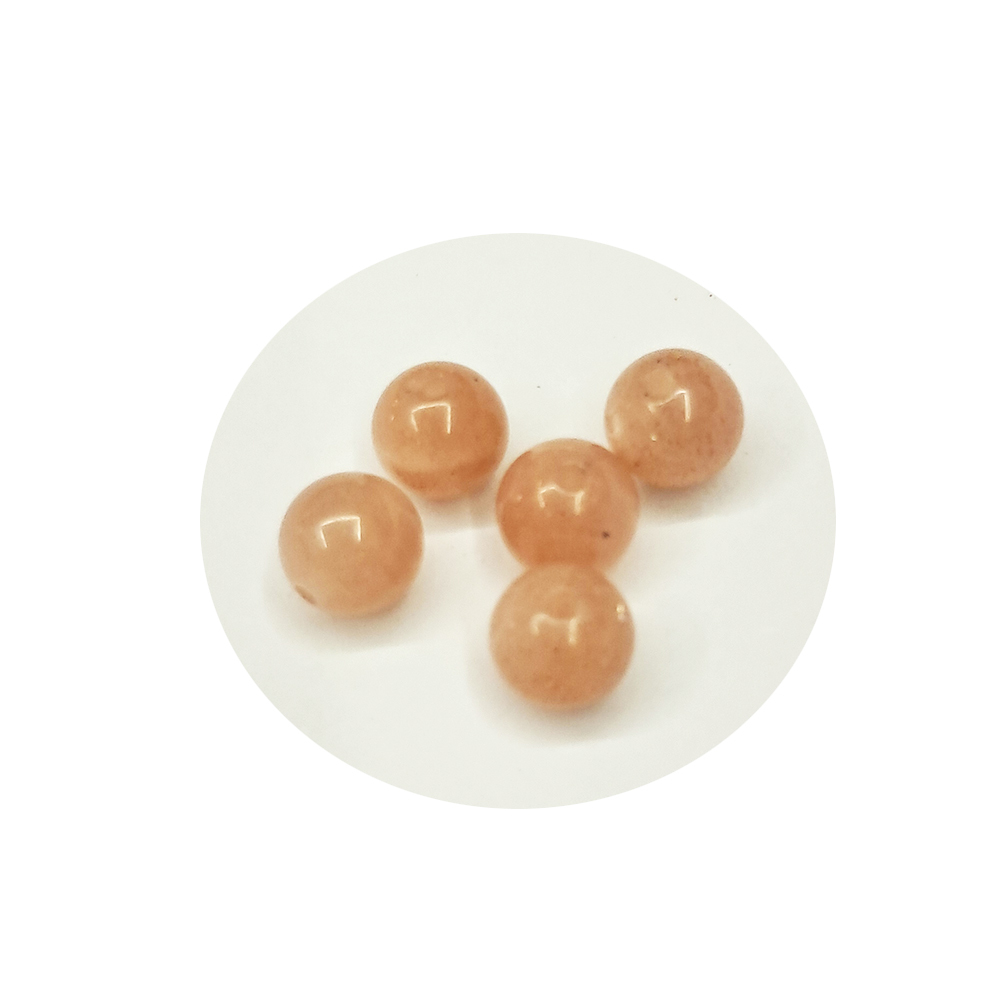 太陽石圓珠6mm 配件2個【十方】154653