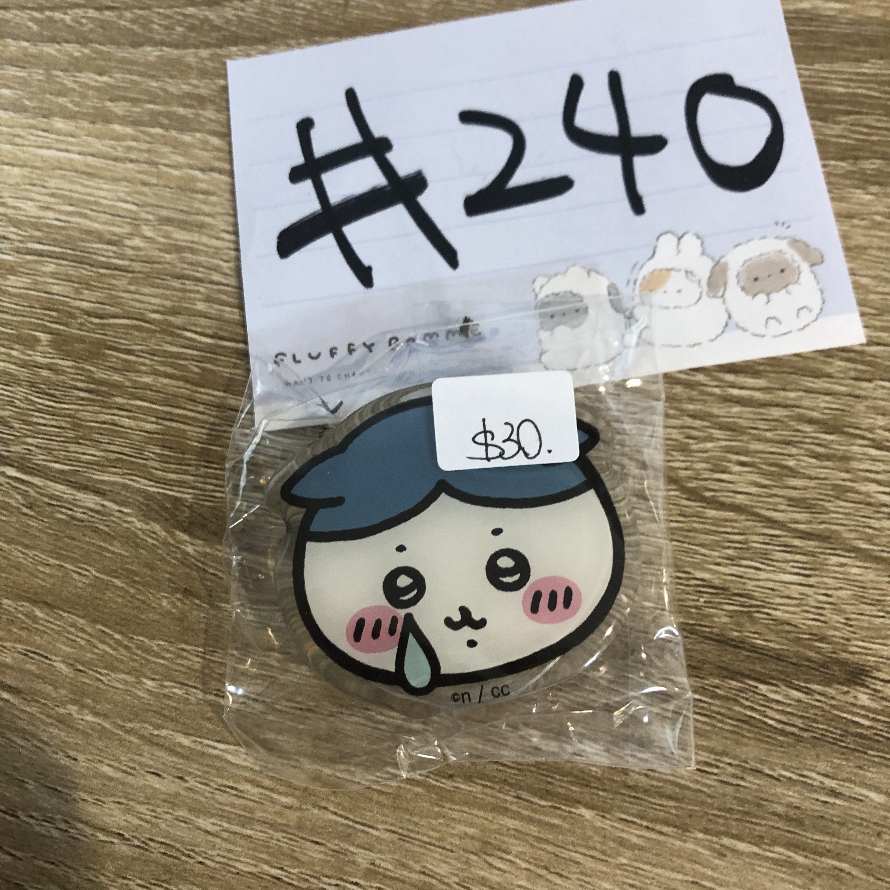 CHIIKAWA  八字貓 手機 氣囊 支架 #240