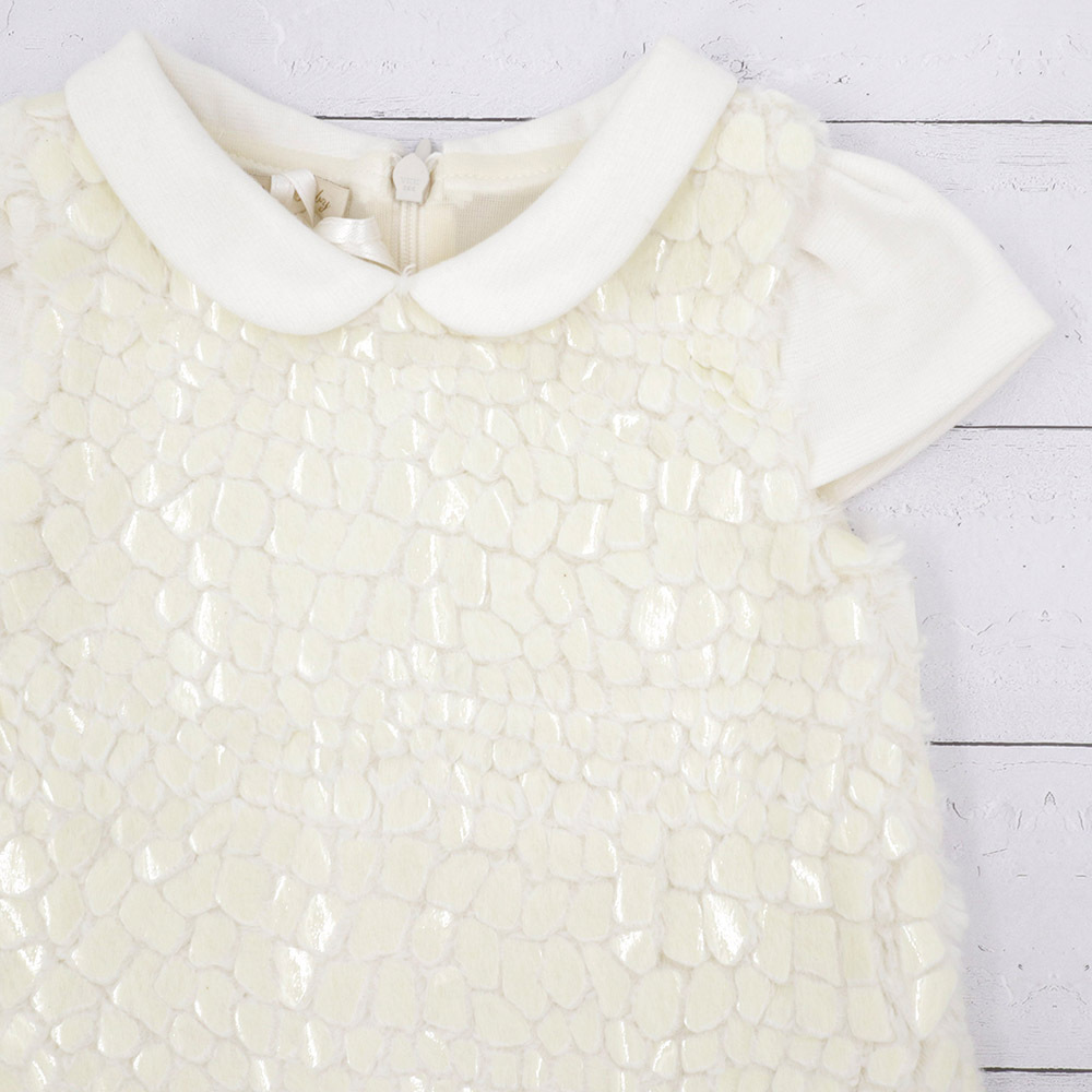 ELSY Baby White Dress 12M