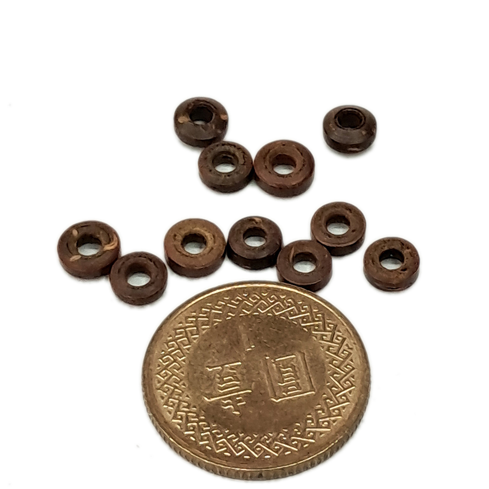 圓片{椰殼}配件4個【十方】154661